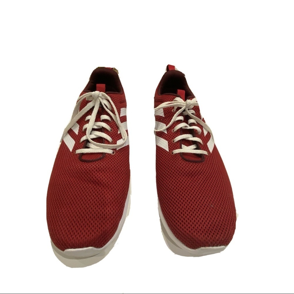 Adidas Mens Lite Racer CLNEE8136 Maroon Running Sneaker Shoes Sz 12.5 - Picture 4 of 8